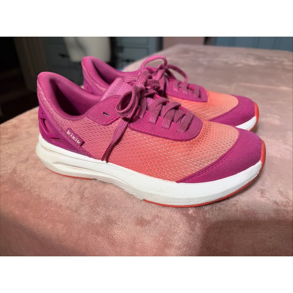 Kizik Athens 2 Little Kids 2.5Y Coral Purple/pink Slip-in Slip-on Shoes